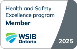 Health and Safety Excellence Program Member. WSIB, 2025